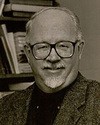 A black-and-white photograph of linguist Dr. Robert L. Rankin.